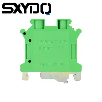 JUSLKG 10N Grounding Din Rail Terminal Block