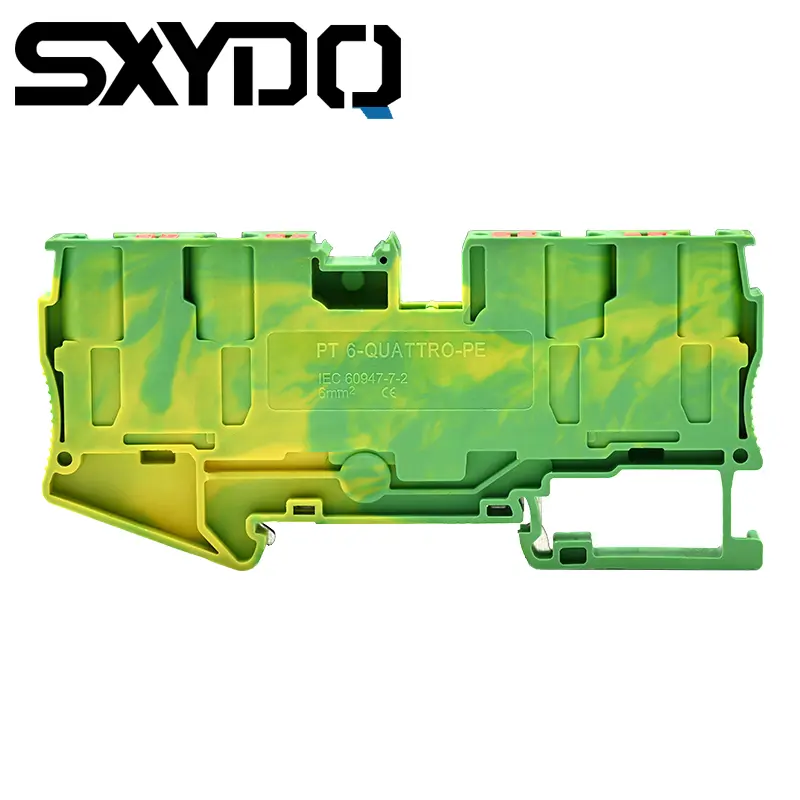 Screw-less Ground Earth Terminal Blocks Terminal Contact Block (2).png