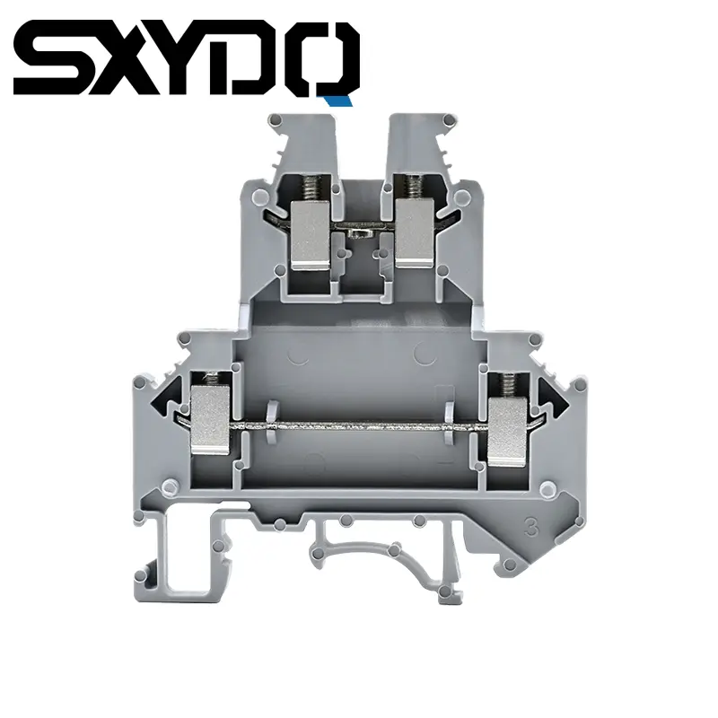 JUKK 3 Industrial Double Deck Layer Replace Terminal Blocks