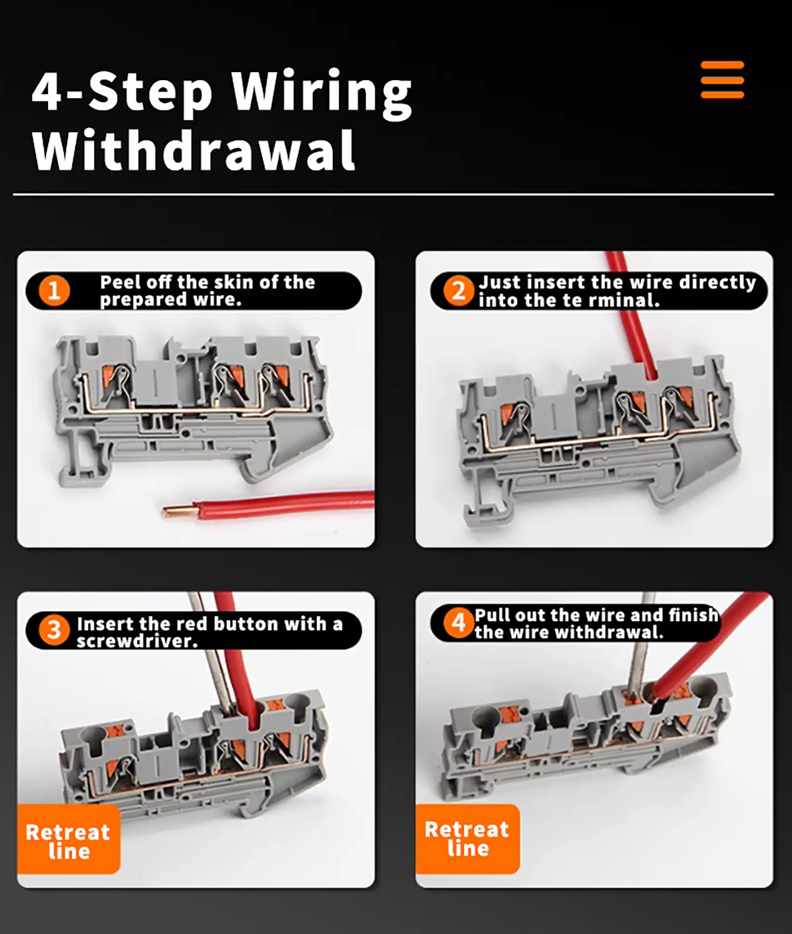 JPT-TW Series Push-in Terminal Blocks