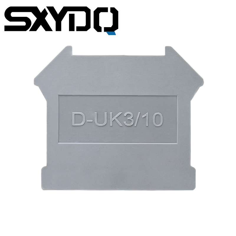 D-UK3/10 End Cover For UK Terminal Block End Plate