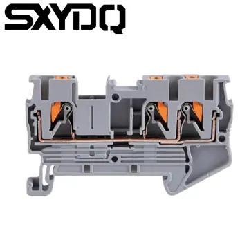 3 Conductor One-in Two-out Push In Di...