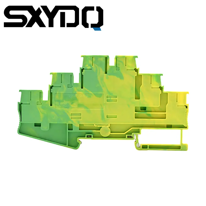 PT 2.5-3L-PE Push-in Ground Terminal Connector Triple Level Terminal Blocks (1).png