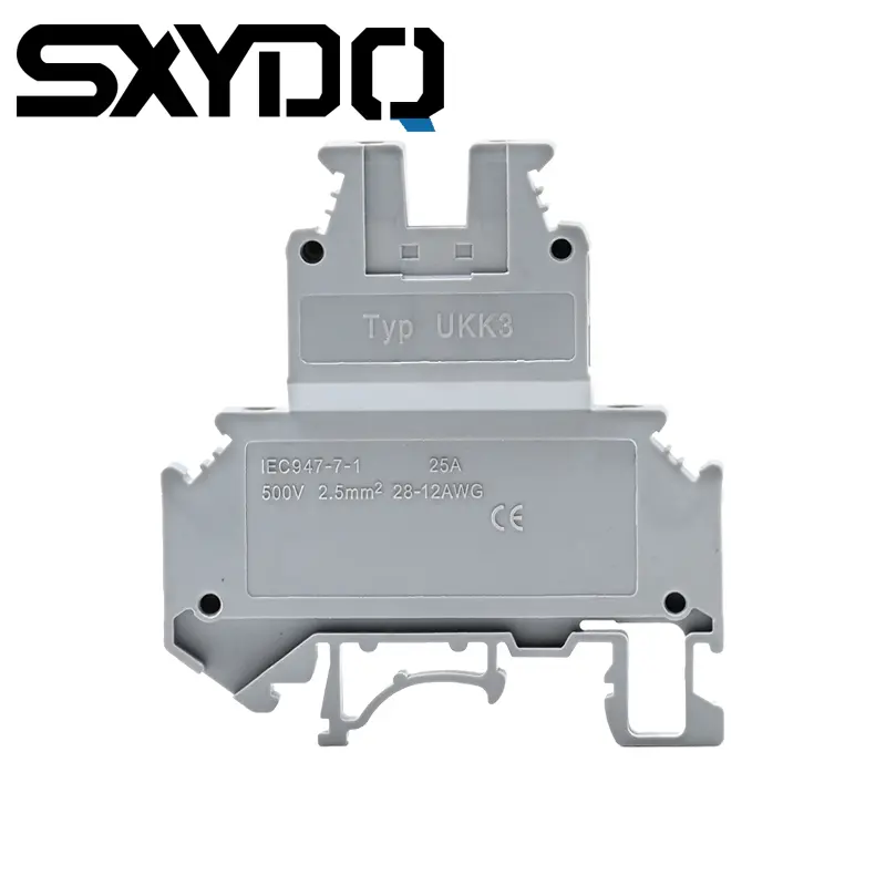 JUKK 3 Industrial Double Deck Layer Replace Terminal Blocks (2)